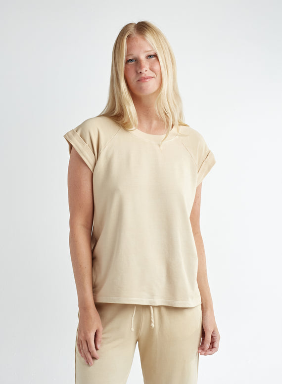 Folded Sleeve Tee